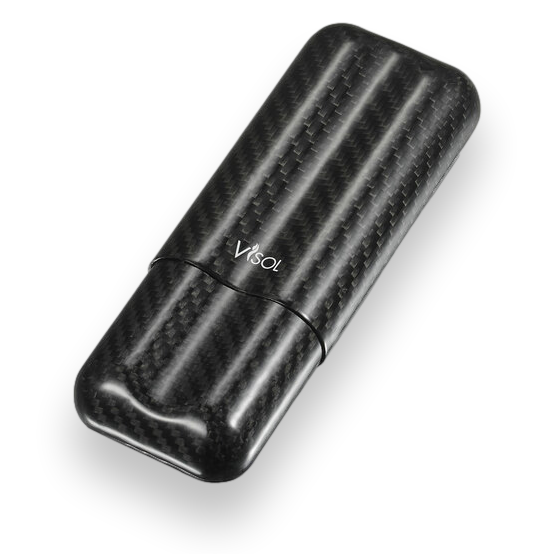 Visol Night II Carbon Fiber Cigar Cases