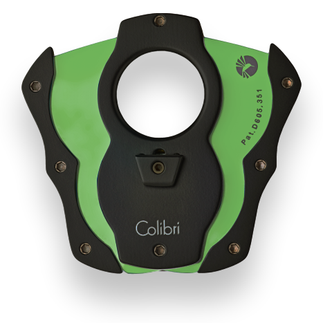 Colibri Cut Color-Coated Guillotine Double-Blade Cigar Cutter