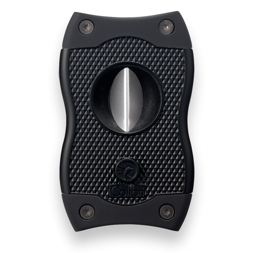 Colibri SV-Cut Cigar Cutter with Straight and V-Cut