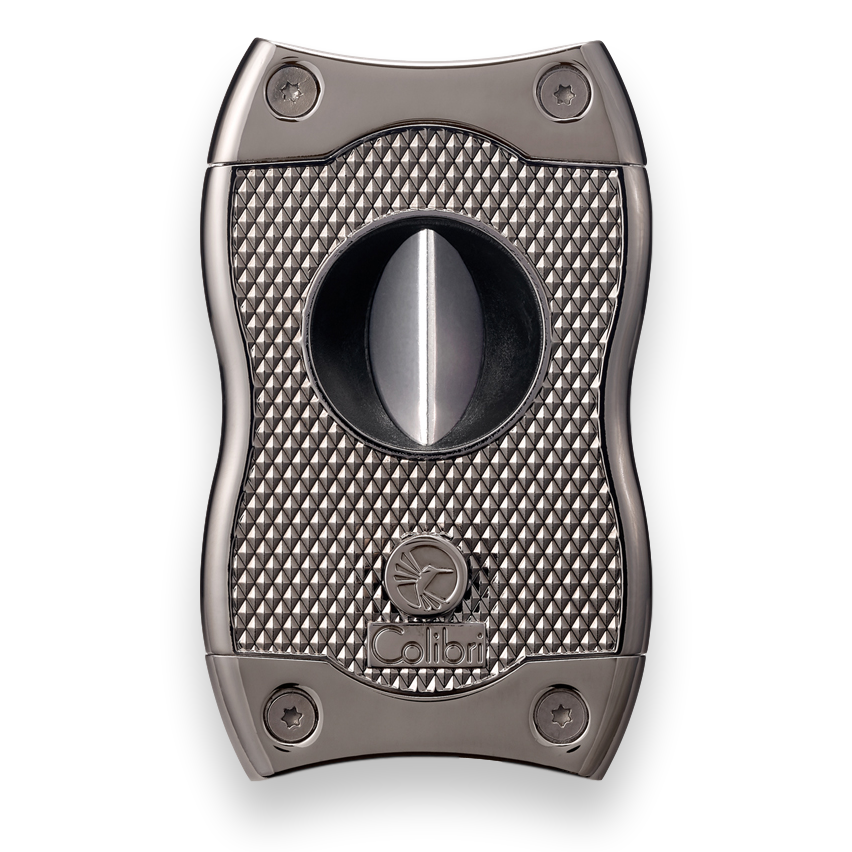 Colibri SV-Cut Cigar Cutter with Straight and V-Cut