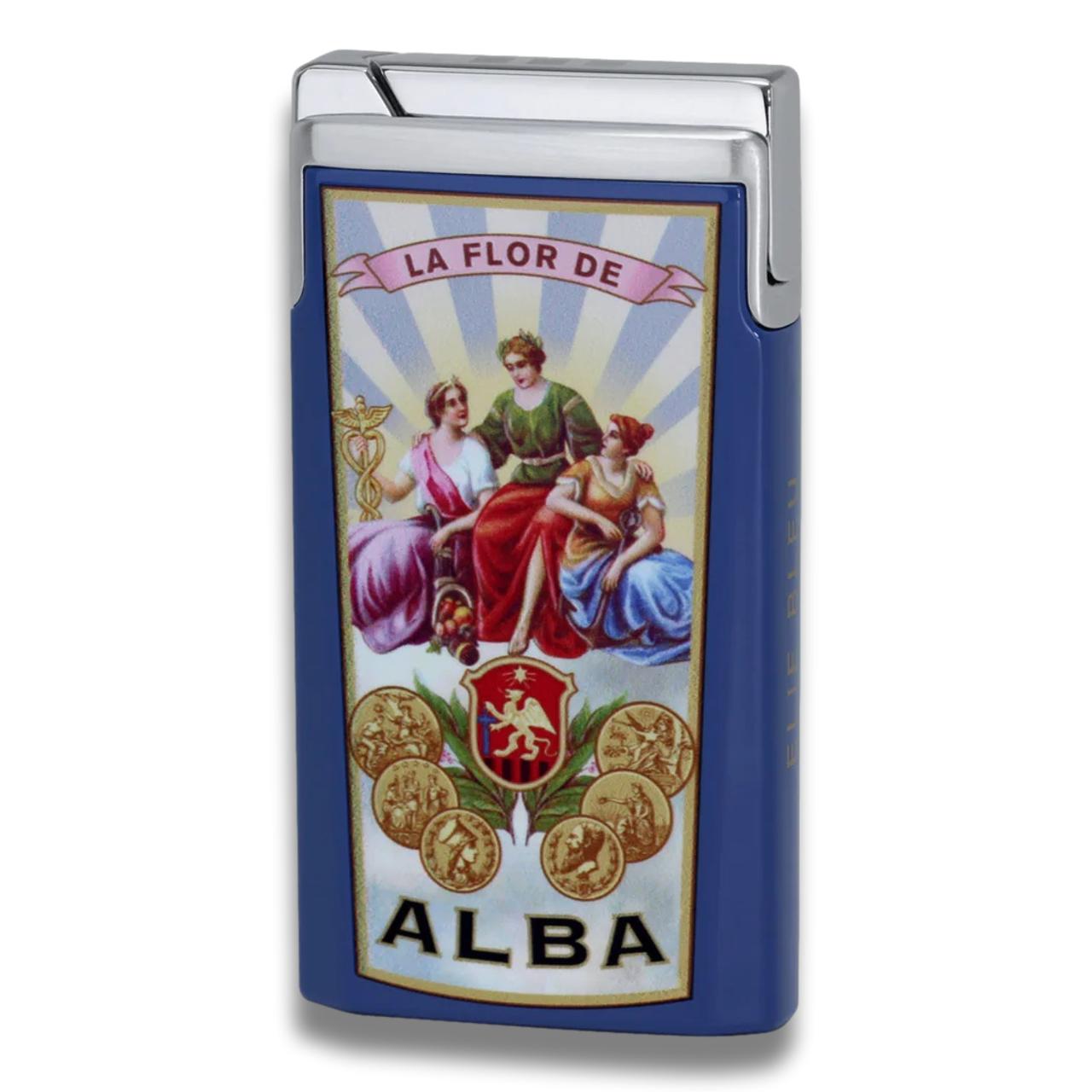 Elie Bleu La Flor De Alba J-15 Torch Flame Single Jet Cigar Lighter