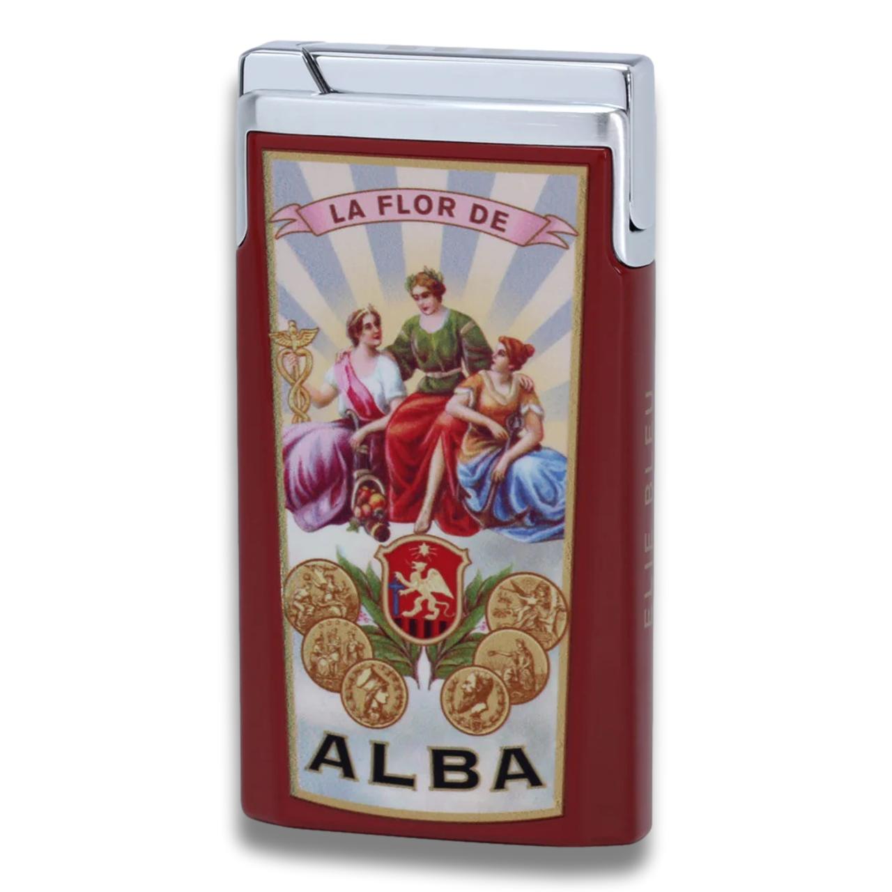 Elie Bleu La Flor De Alba J-15 Torch Flame Single Jet Cigar Lighter