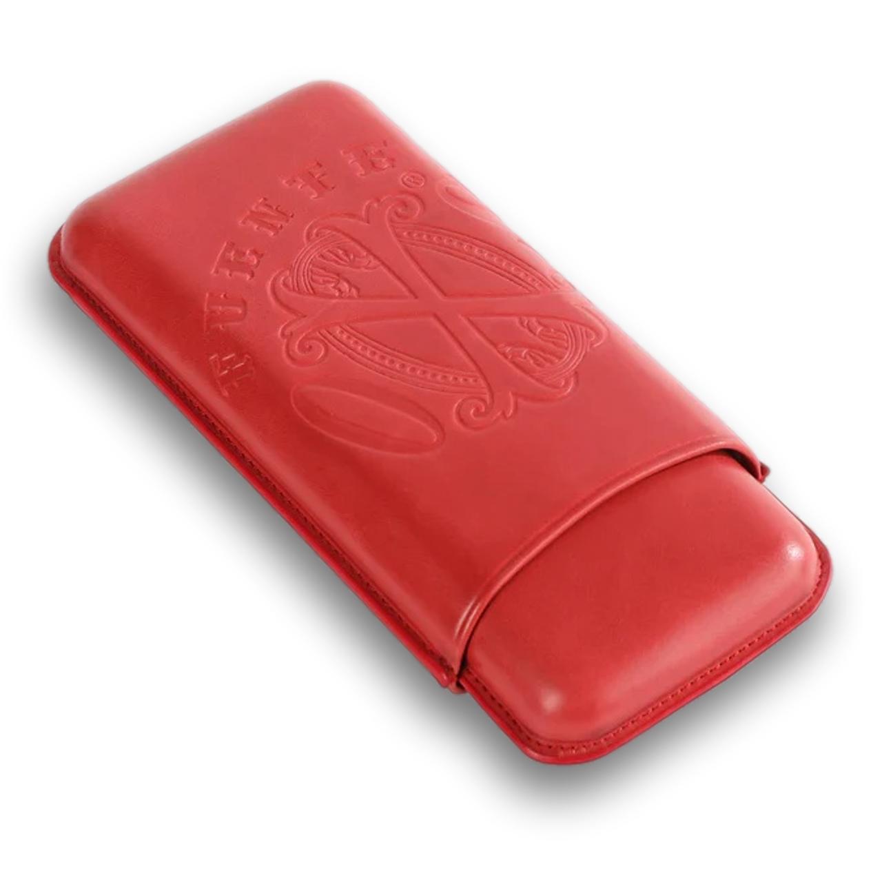 OpusX Society Spanish Nobuk Leather 3-Finger Soft Cigar Cases