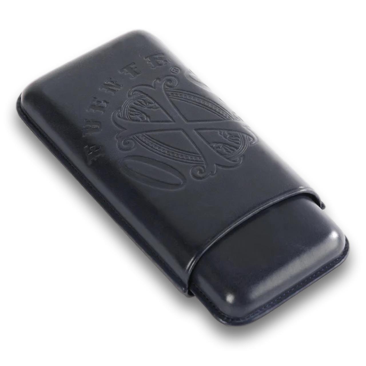 OpusX Society Spanish Nobuk Leather 3-Finger Soft Cigar Cases