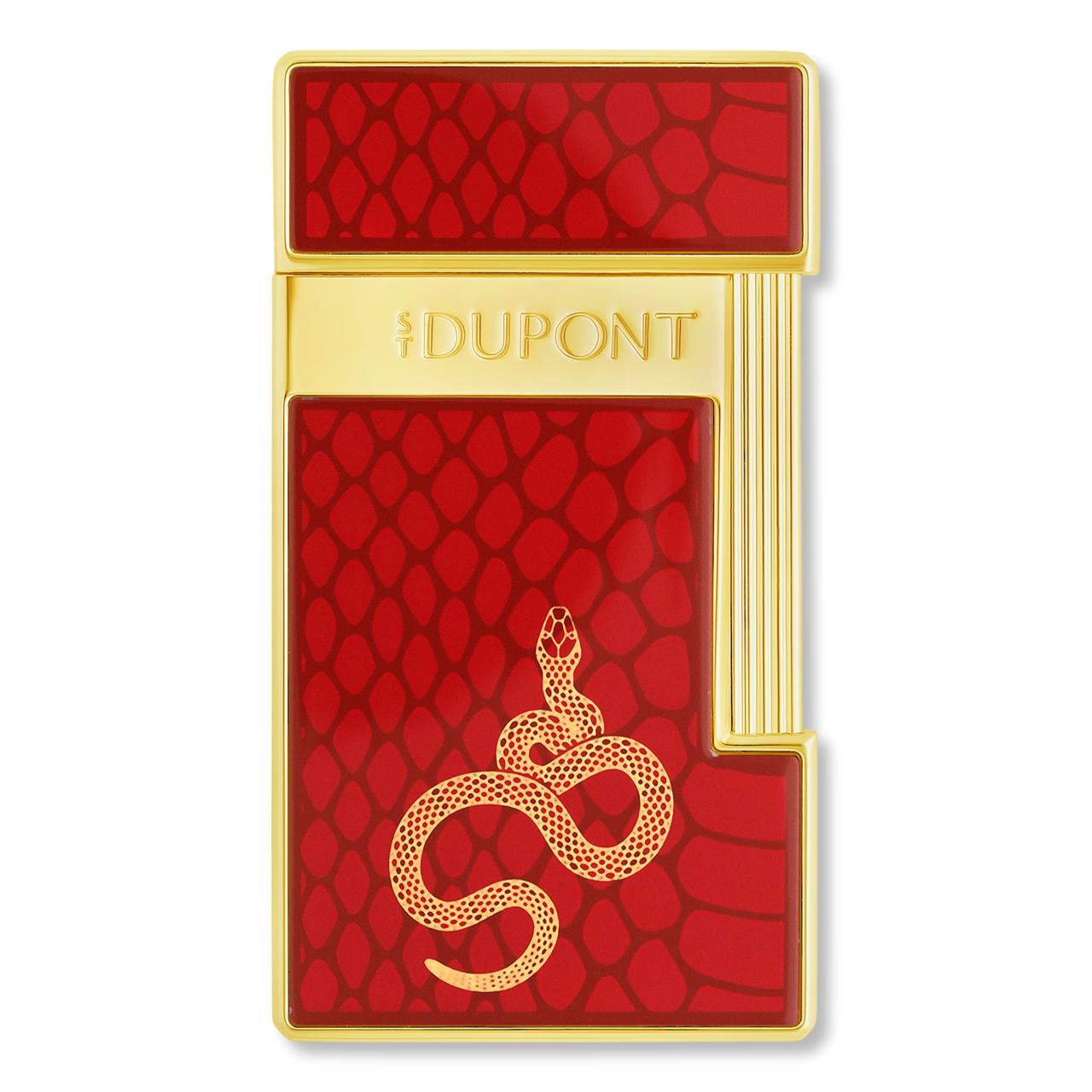 S.T. Dupont Year of the Snake Slimmy Flat Torch Flame Cigar Lighters
