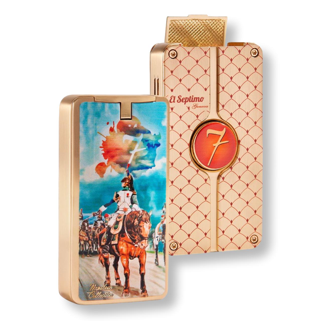 El Septimo Triple-Torch Flame Jet Cigar Lighters