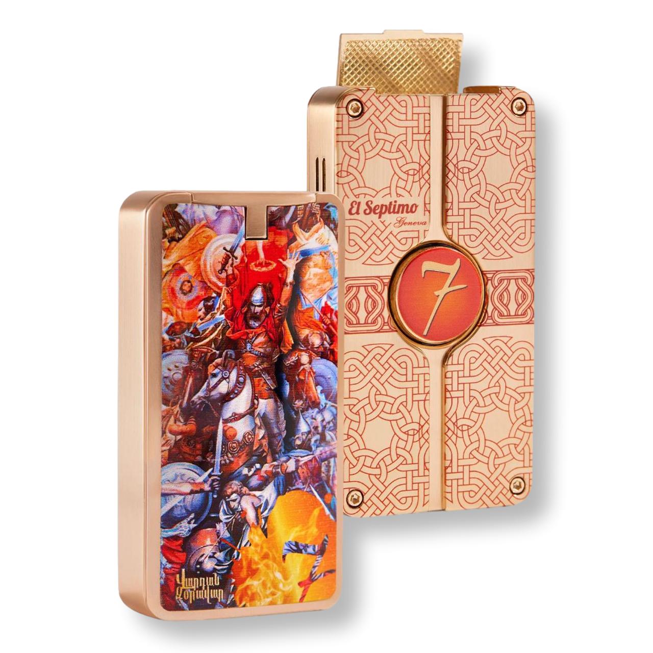 El Septimo Triple-Torch Flame Jet Cigar Lighters