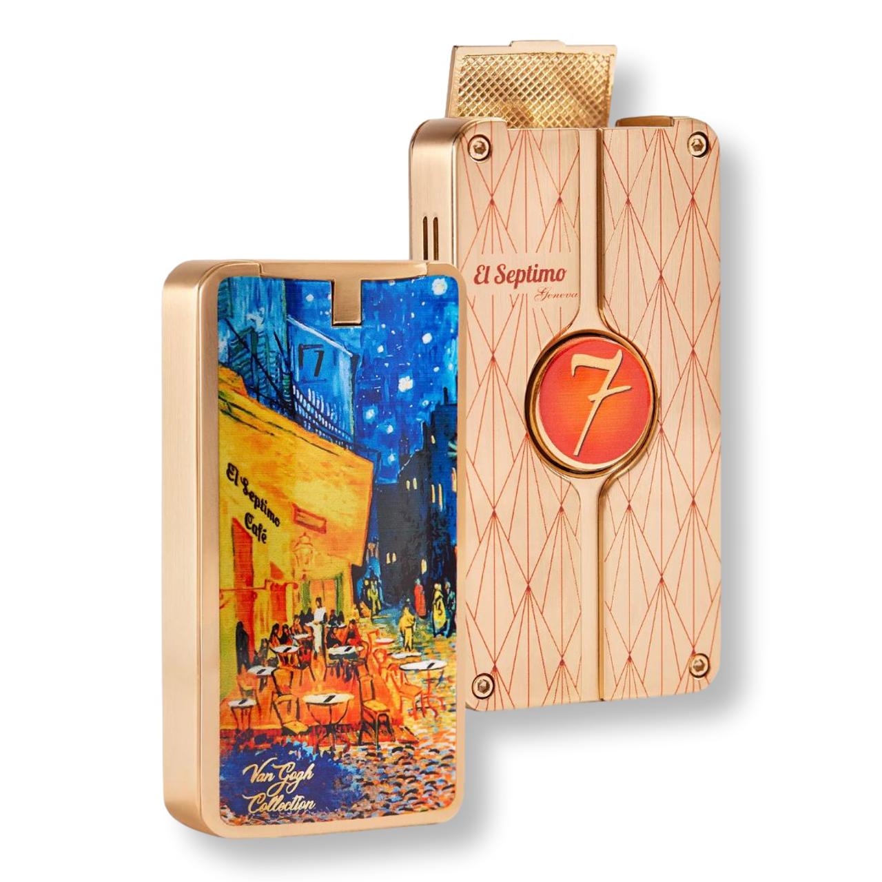 El Septimo Triple-Torch Flame Jet Cigar Lighters