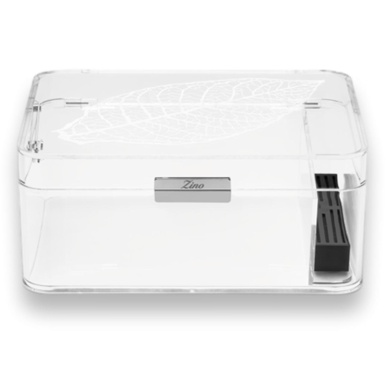 Zino Davidoff Acrylic 60-Cigar Desktop Humidors