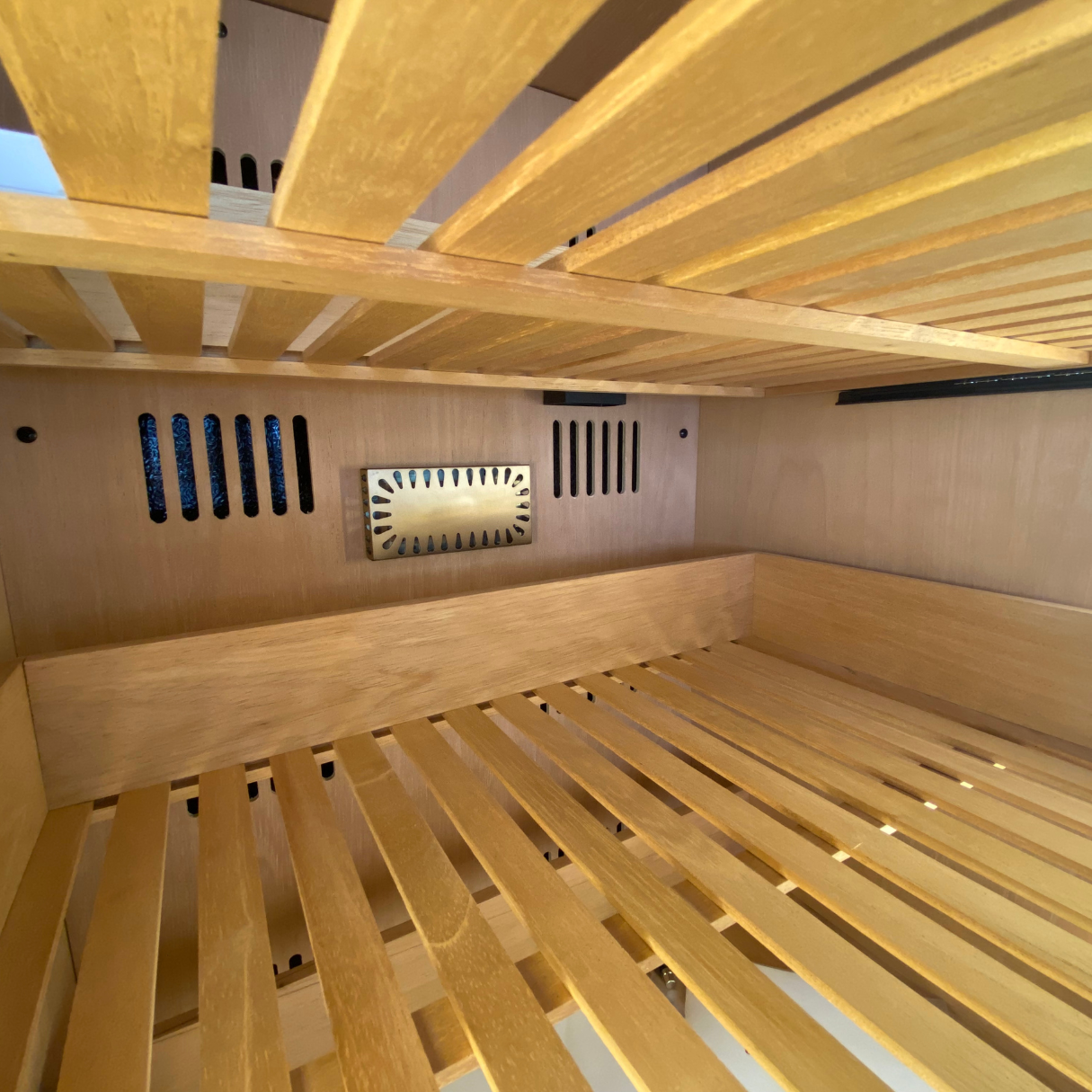 Yohtron YC-248G Premium Series Gold 1200-Cigar Electric Humidor - Ammonia Removal System