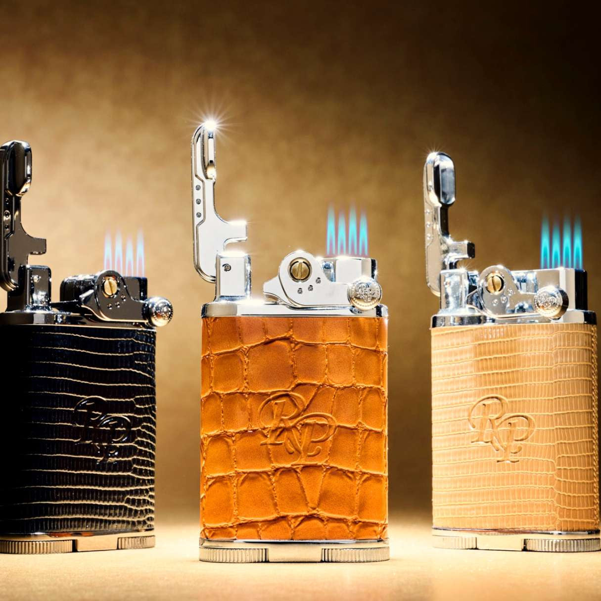 Rocky Patel Davenport Torch Flame Quad Jet Cigar Lighter - All Colors