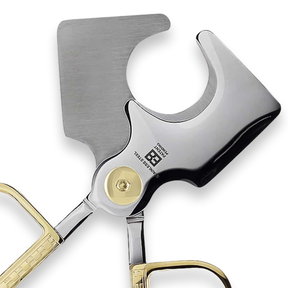 Elie Bleu EBC3 Scissors Cigar Cutters - Gold - Blade Details