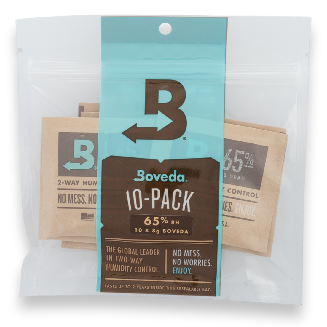 Boveda 58-84% Humidity Packs - 10-Count, Small 8g