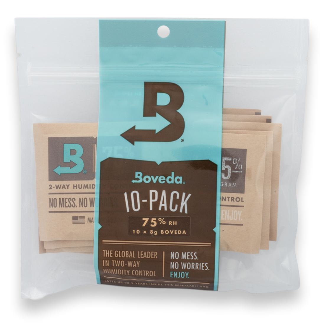 Boveda 58-84% Humidity Packs - 10-Count, Small 8g