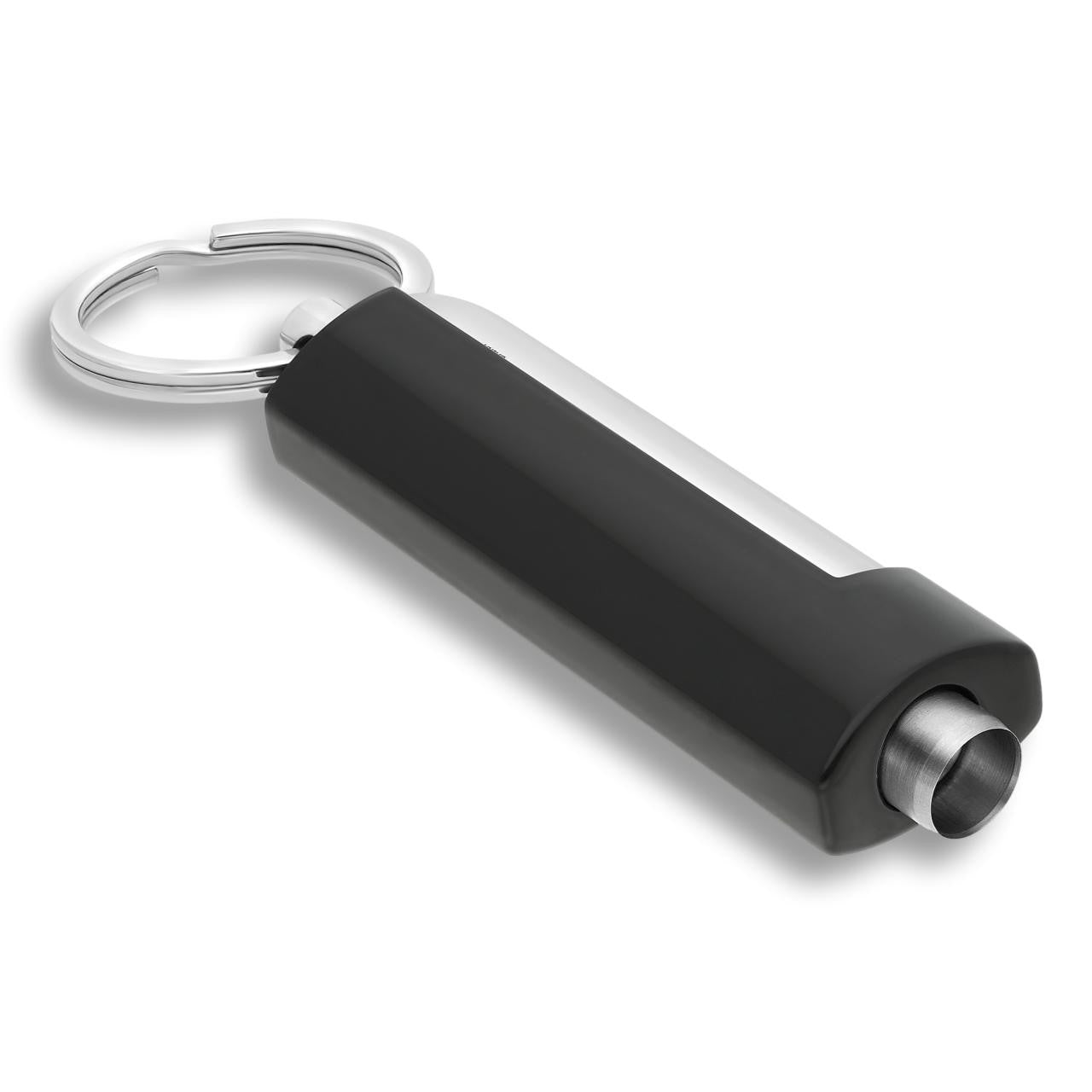 S.T. Dupont Punch Cigar Cutters - Black Chrome - Back Right Facing