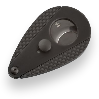 Xikar Xi3 Carbon Fiber Guillotine Cut Double-Blade Cigar Cutters
