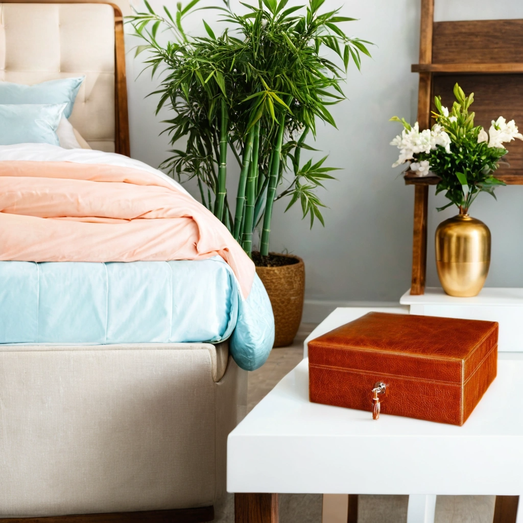 Brizard & Co Airflow Antique Saddle 80-Cigar Desktop Humidor - Lifestyle