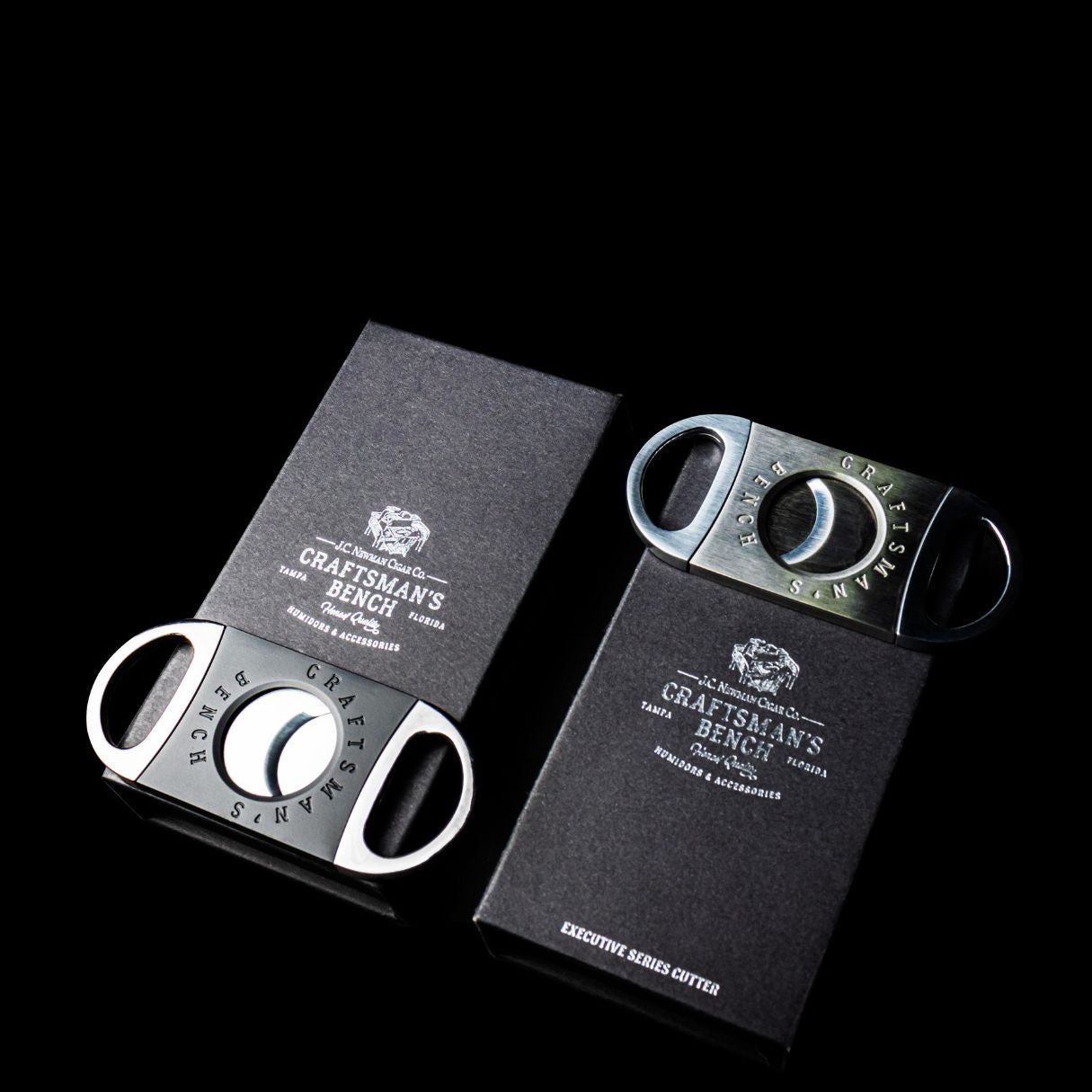 Craftsmans Bench Executive Double Blade Cigar Cutters - Stainless Steel - Collection
