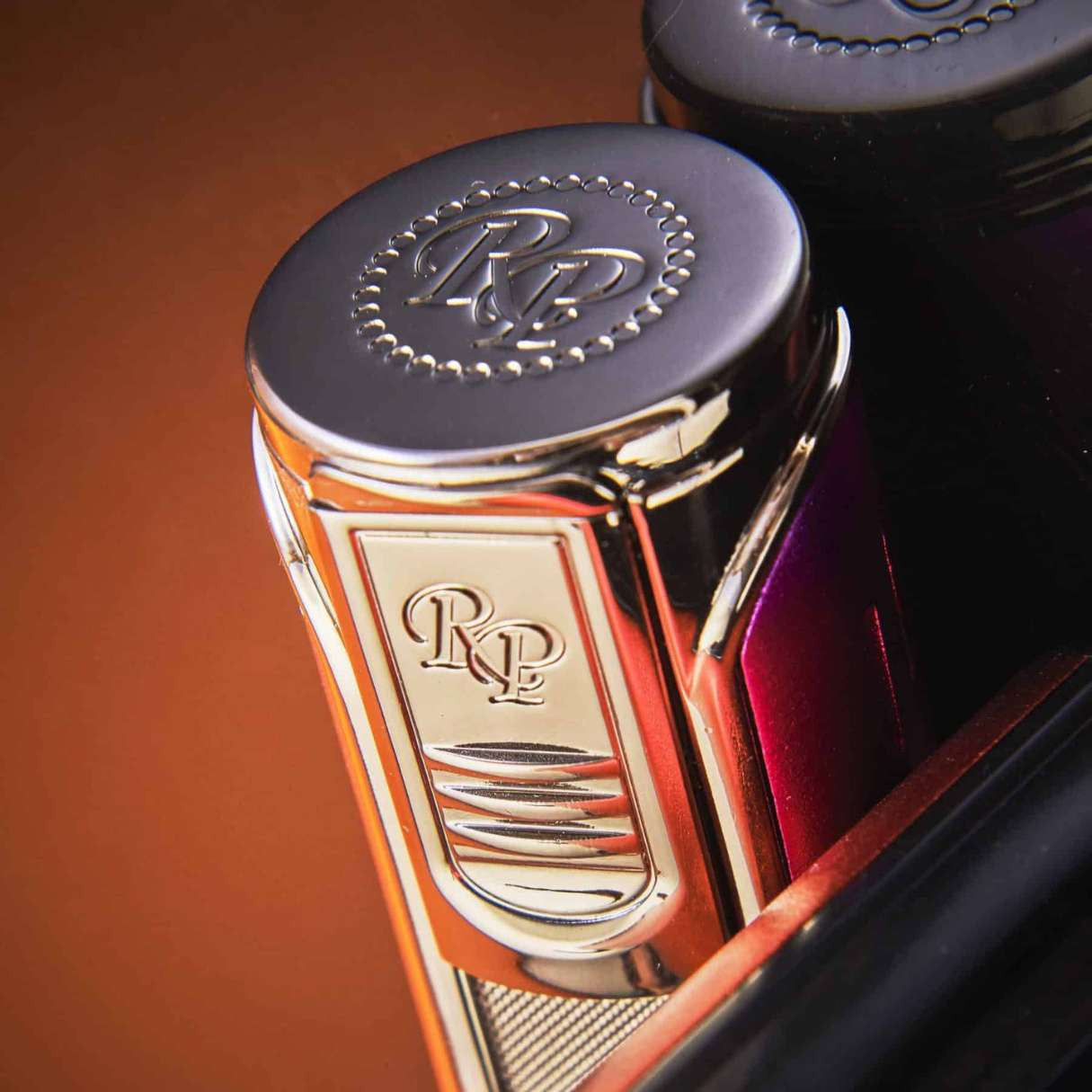 Rocky Patel Envoy Torch Flame Five Jet Cigar Lighter -Top of Cap