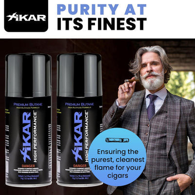 Xikar High Performance 4.7oz Butane for Cigar Lighters - Purity