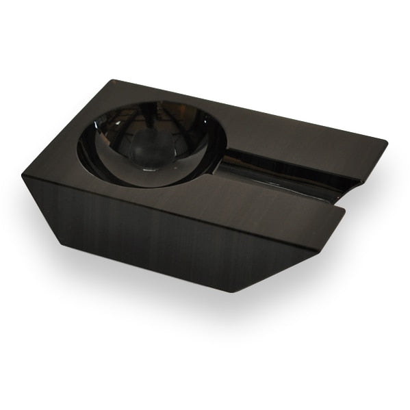 Elie Bleu Obsidian Stone 1 Cigar Ashtray - Obsidian Collection