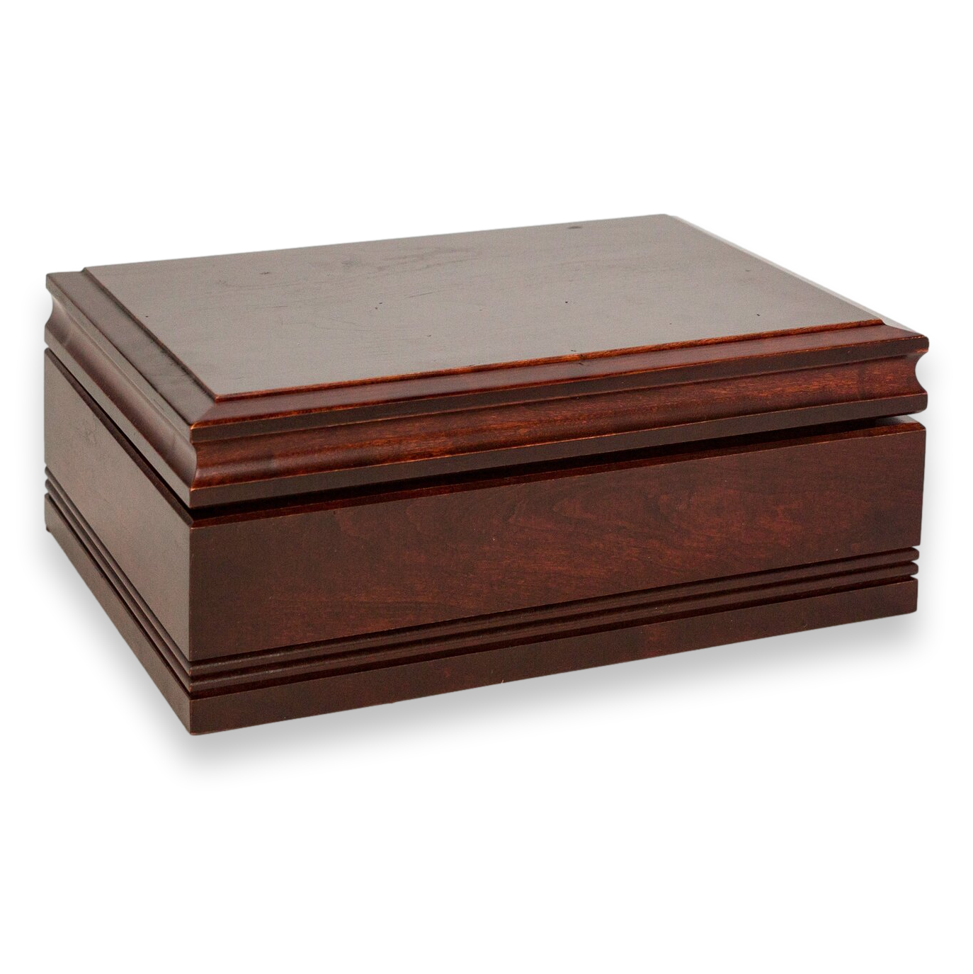 American Chest WoodTop Maple 75-Cigar Desktop Humidors