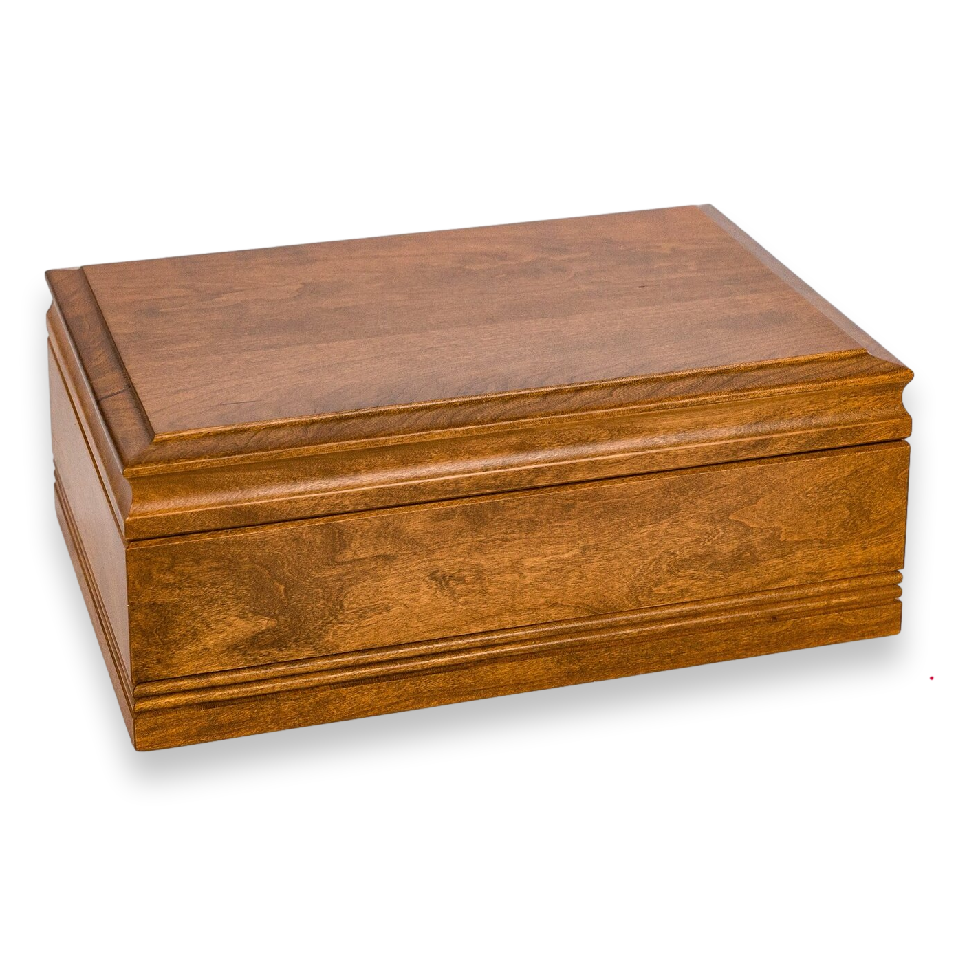 American Chest WoodTop Maple 75-Cigar Desktop Humidors