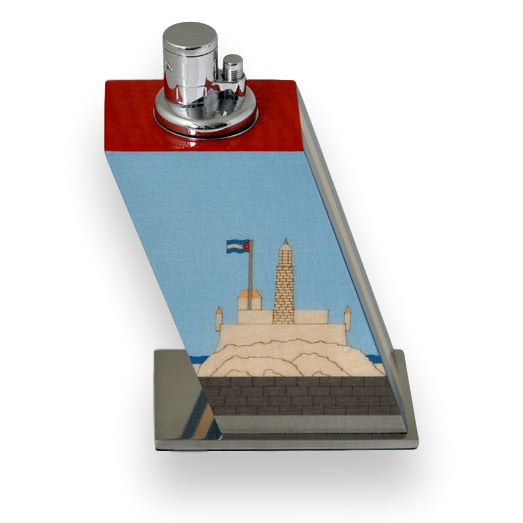Elie Bleu Sycamore Table Lighter - Casa Cubana Collection