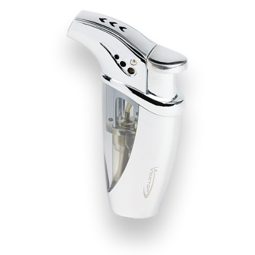 Vector Volt Torch Flame Single Jet Cigar Lighters