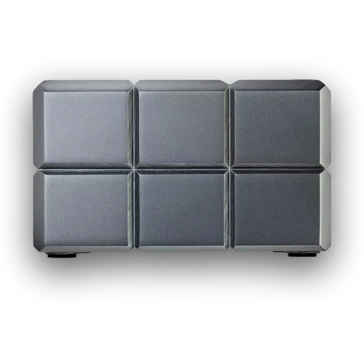 Colibri Heritage Cube 4-Cigar Ashtray - Side view