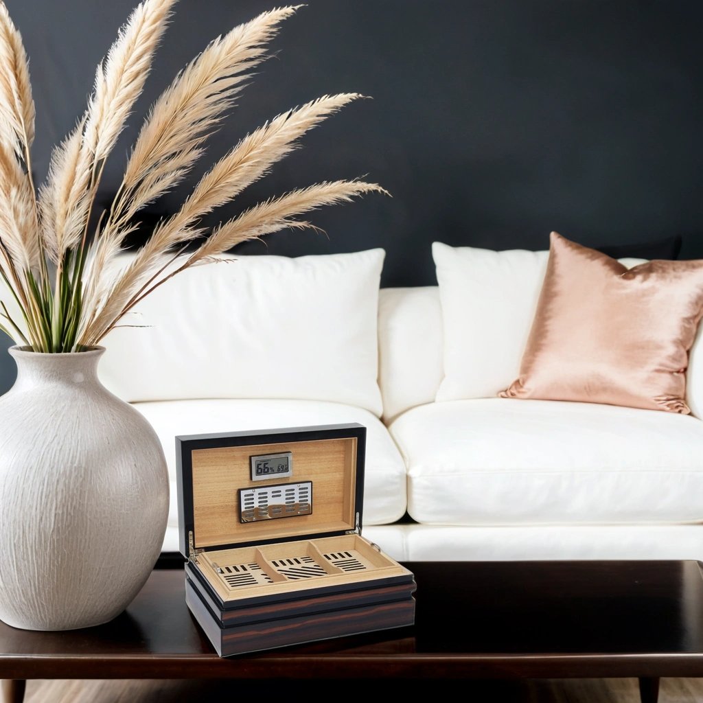 Prestige Bastionbloc 120-Cigar Desktop Humidor - Lifestyle