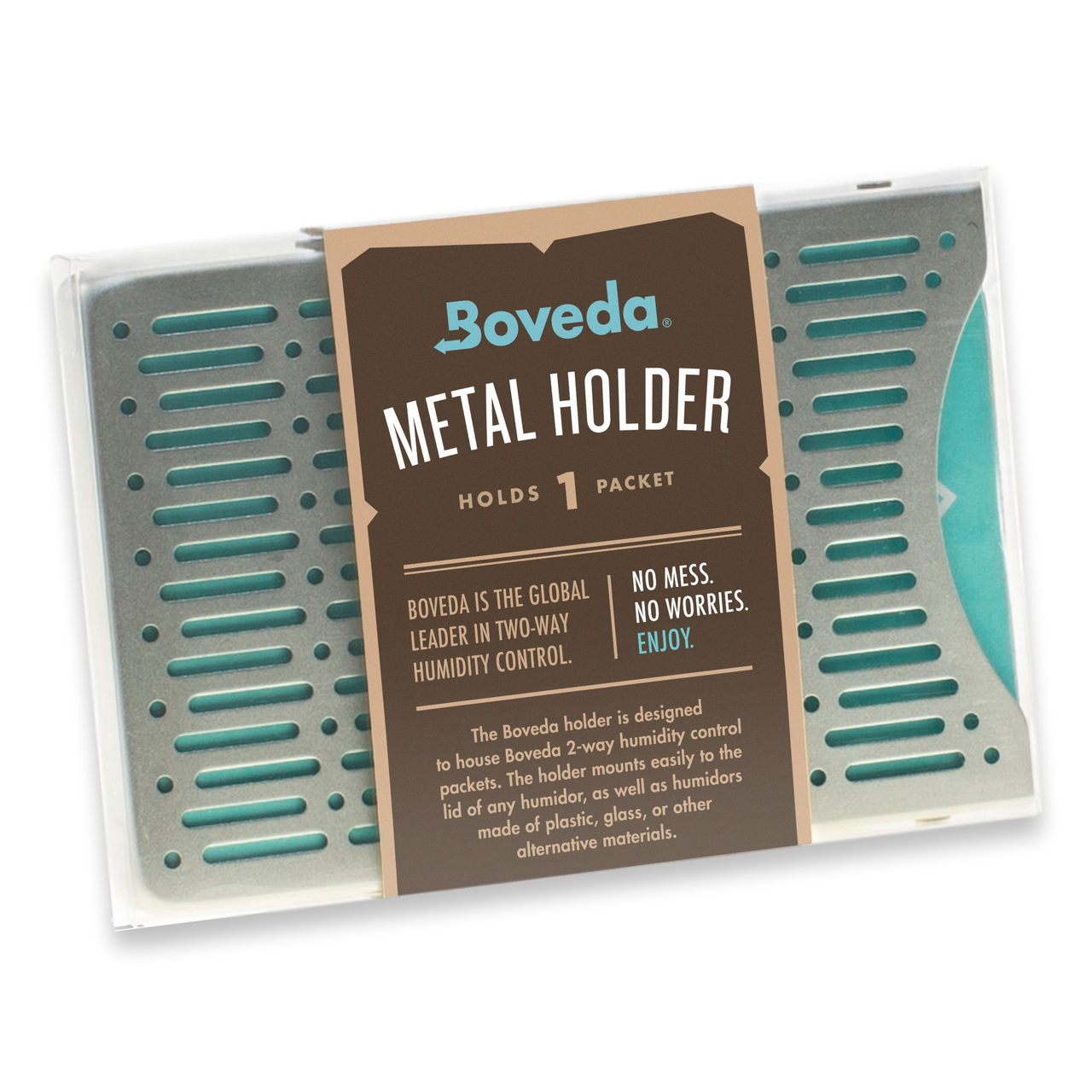 Boveda 1 Pack Metal Holder (BVMH1) – Northwoods Humidors