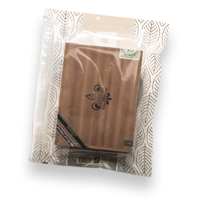 Boveda Medium 15-Cigar Humidor Bag - 1-Pack - Exterior Back Side