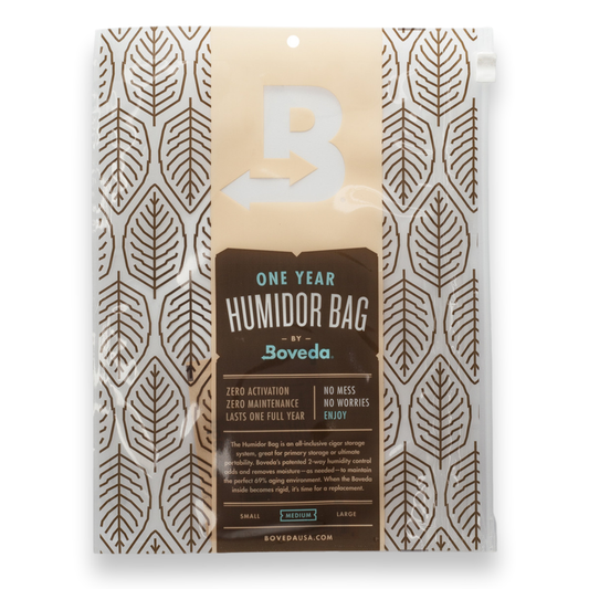 Boveda Medium 15-Cigar Humidor Bag - 1-Pack - Exterior Front