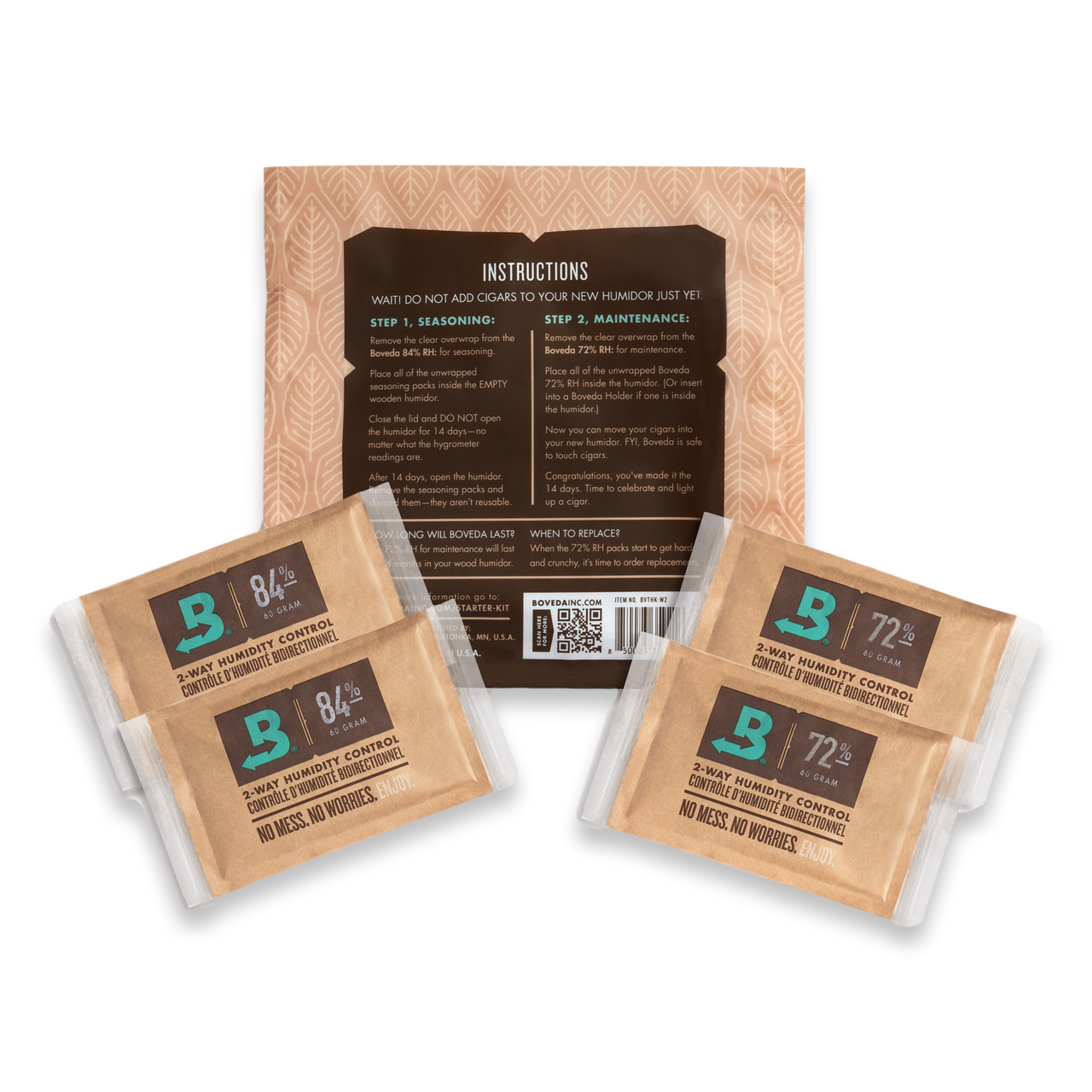 Boveda Starter Kit for 50-Cigar Humidors - Exterior Back