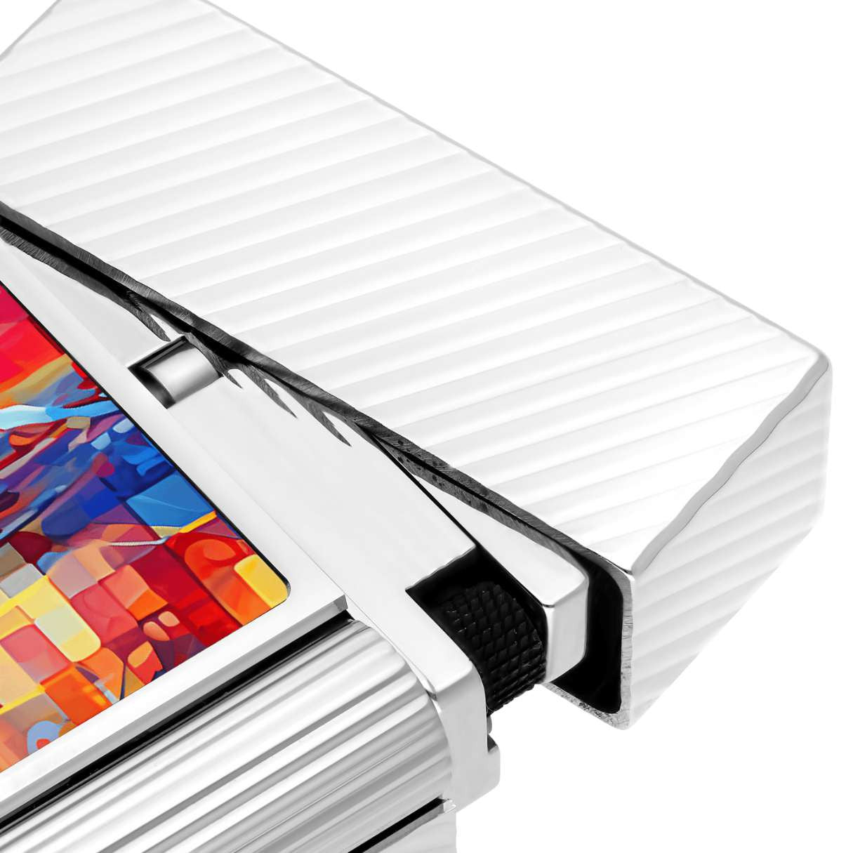 S.T. Dupont Graff'ty Line 2 Perfect Ping Double Soft Flame Cigar Lighter - Details