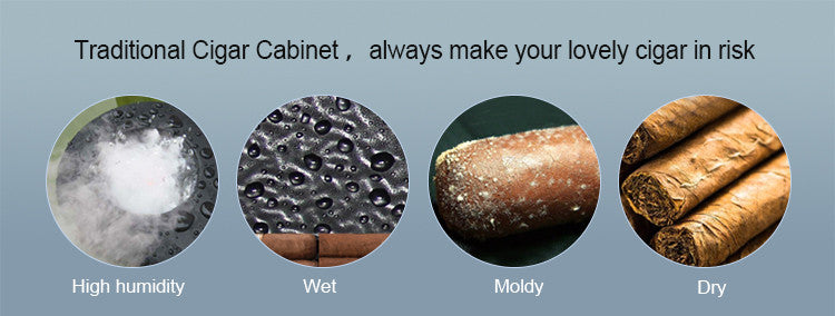 Raching C330A Climate Control Black Wood 1,300-Cigar Electric Humidor Specifications