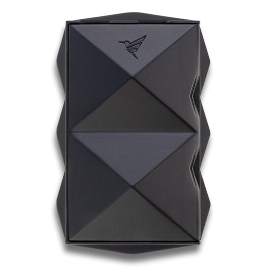 Colibri Quasar Dual Straight & V-Cut Cigar Cutters - Black - Main Image - Front