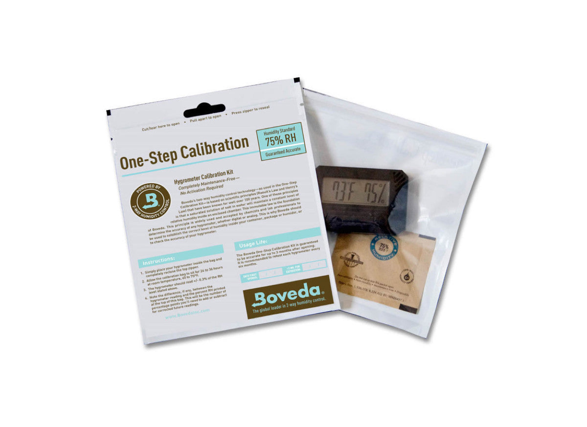 Boveda One-Step Hygrometer Calibration Kit