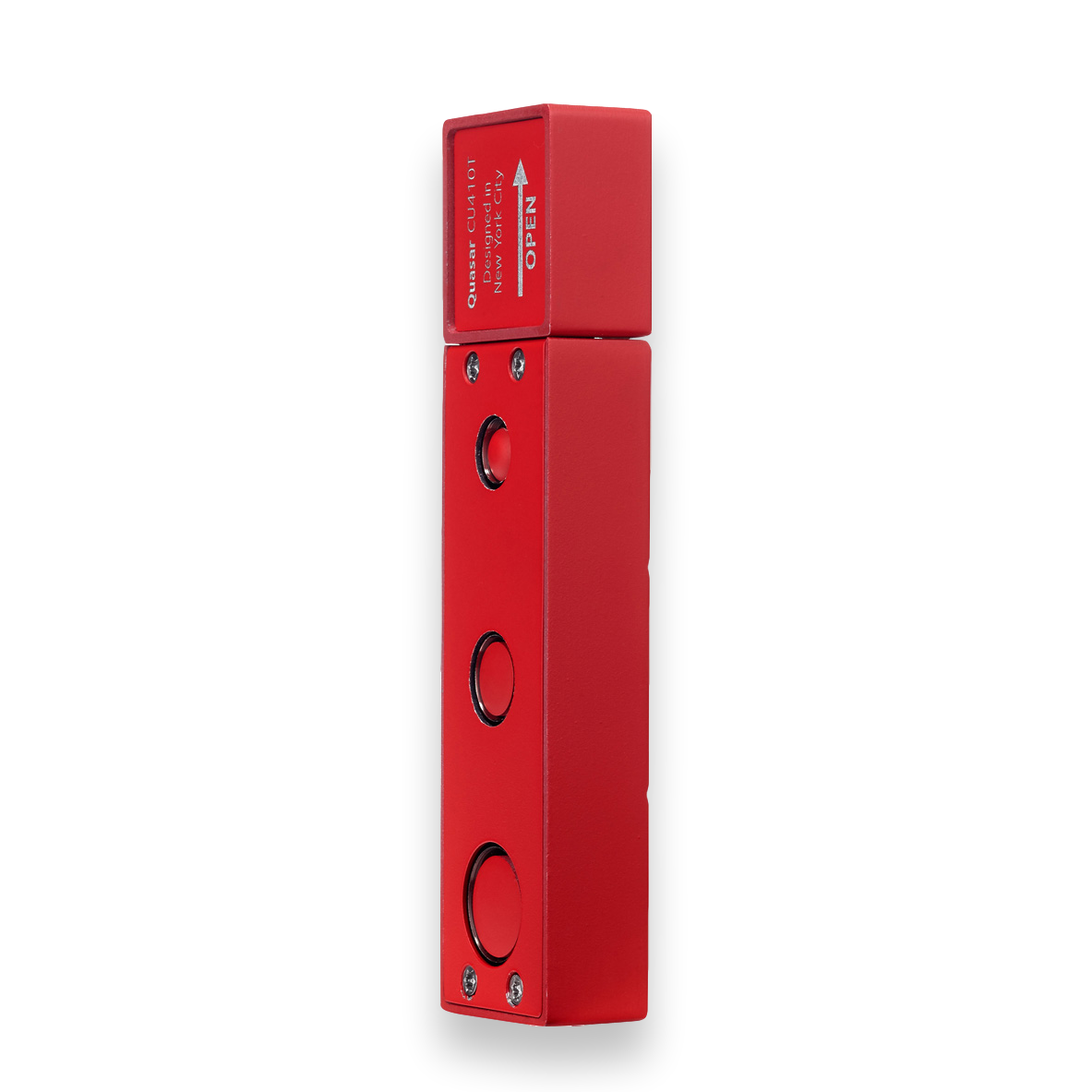 Colibri Quasar Cigar Puncher - Red - Exterior Angle Bottom