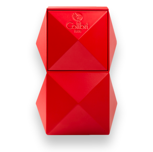 Colibri Quasar Torch Flame Triple Jet Tabletop Cigar Lighter - Red - Main Image