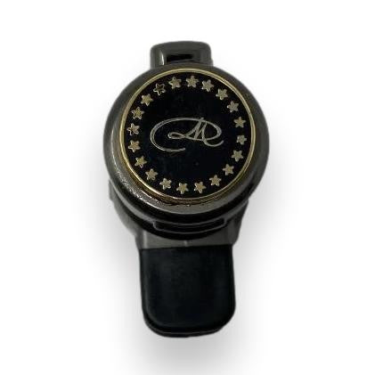 Daniel Marshall Cyclone Torch Flame Triple Jet Cigar Lighter - Charcoal - Front