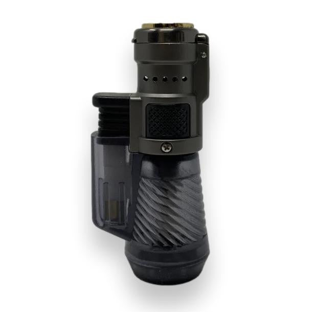 Daniel Marshall Cyclone Torch Flame Triple Jet Cigar Lighter - Charcoal - Main Image