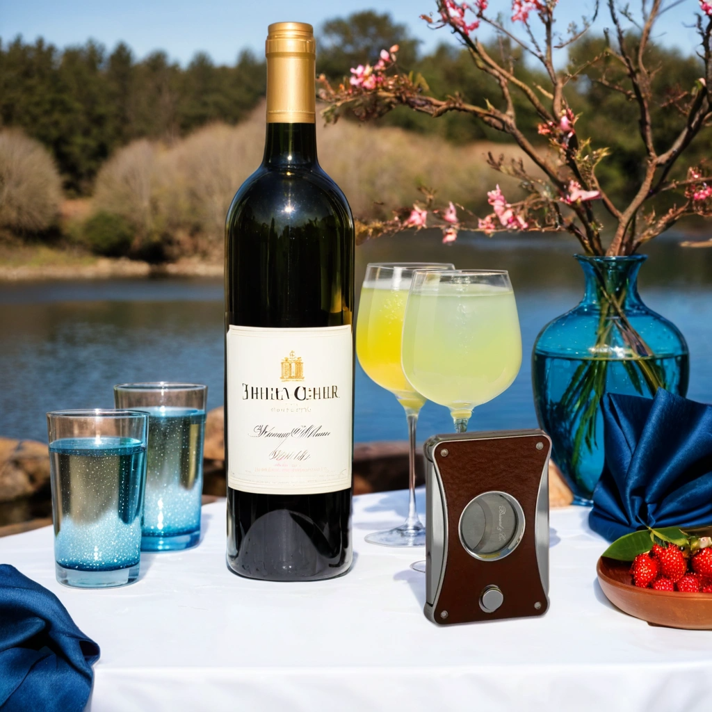 Brizard & Co Elite Antique Saddle Double Blade Cigar Cutter - Lifestyle