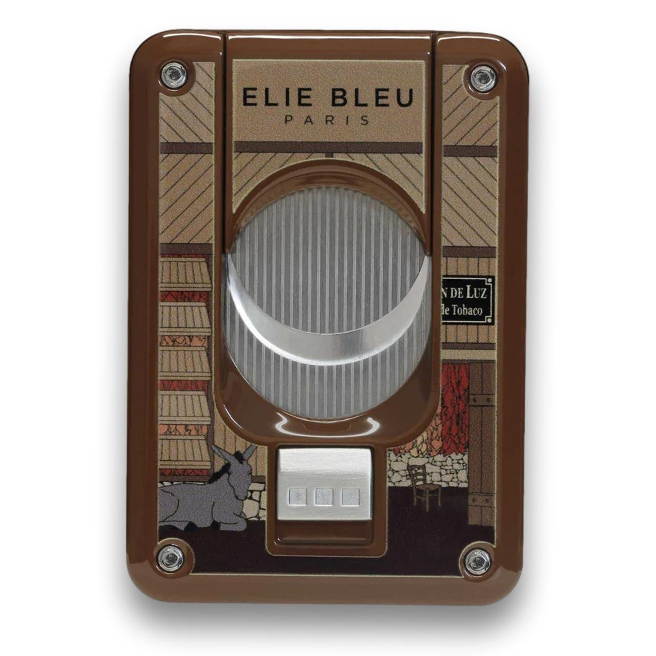 Elie Bleu El Secadero EBC4 Double Blade Cigar Cutter - Main Image - Front Side