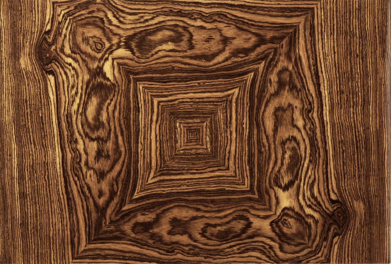 Elie Bleu Bocote 110-Cigar Desktop Humidor - Classic Collection - Wood Grain