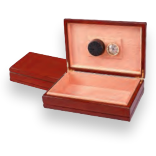 Humidor Supreme Florence 30-Cigar Desktop Humidor - Exterior Front