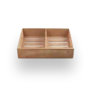 Humidor Supreme Spanish Cedar Cigar Tray - Exterior Front