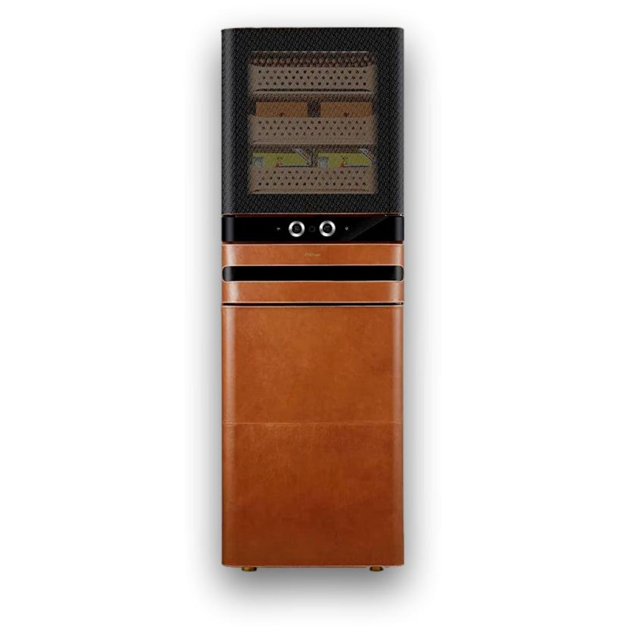 Afidano L8 Leather Series 2200-Cigar Electric Humidor - Front SIde