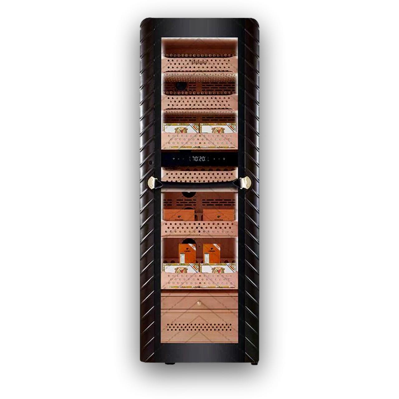 Afidano C8 Art Series 2200 Cigar Electric Humidor - Front Side